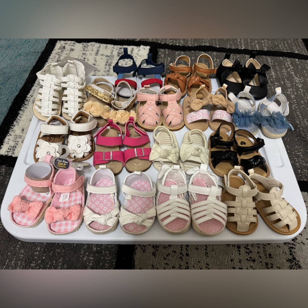Bundle Of Baby Sandals